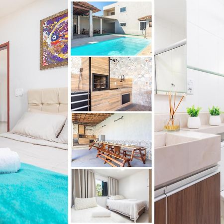 Refugio Tropical Casa De Praia Com Piscina Aquecida E 4 Suites E Garagem 3 Carros, 800 Mtrs Da Praia Internet 700 Mbps, Condominio Privado Com Pista De Skate , Quadra De Futevolei , Campos E Quadras De Futebol! Cabo Frio Eksteriør billede